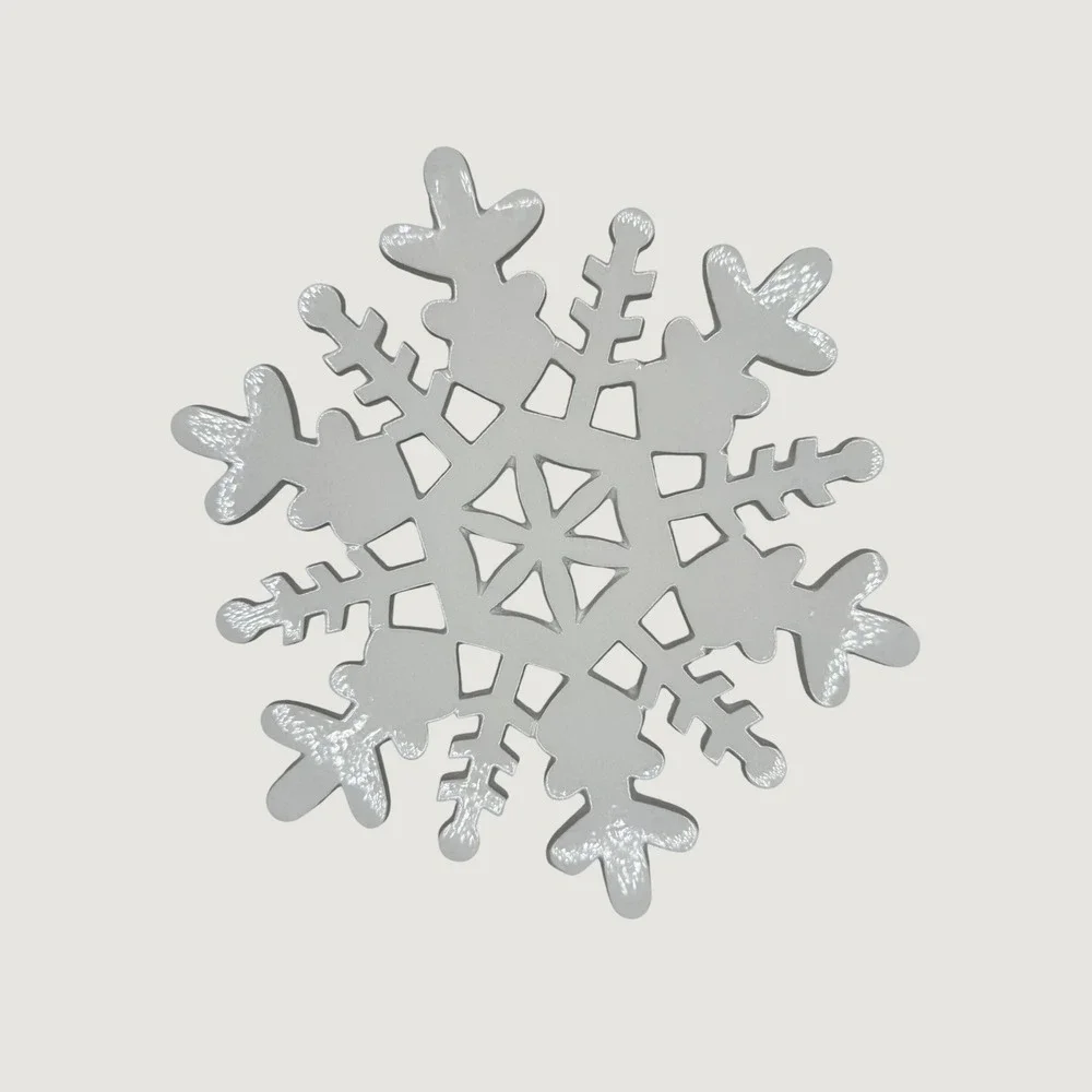 Crate & Barrel Hot Plate Trivet Snowflake 8